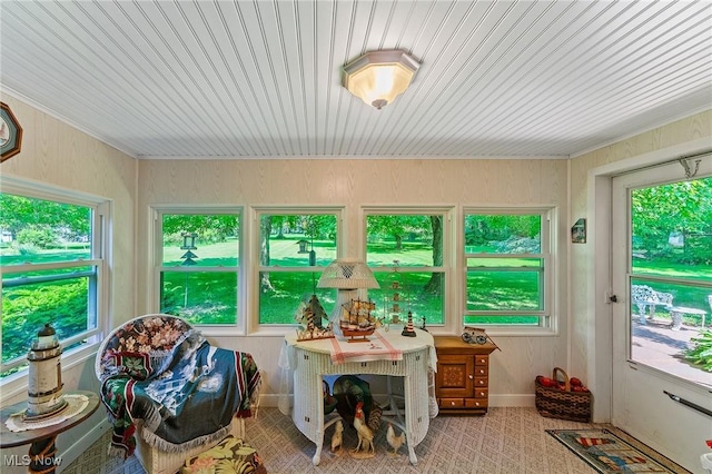 3612 Ridge Rd, Cortland, OH 44410 - sunroom / solarium with healthy amount of natural light
