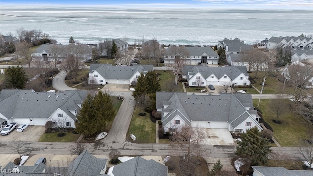 662 2nd St Unit 2, Fairport Harbor, OH 44077 - aerial perspective of suburban area