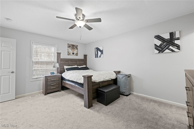 662 2nd St Unit 2, Fairport Harbor, OH 44077 - bedroom featuring light colored carpet and ceiling fan