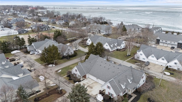 662 2nd St Unit 2, Fairport Harbor, OH 44077 - aerial view of property's location with nearby suburban area and a nearby body of water