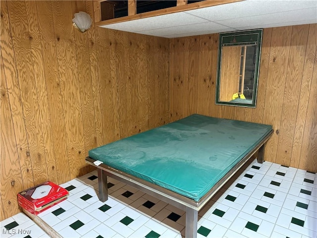 3726 Silvieus St, Ashtabula, OH 44004 - interior space with wooden walls
