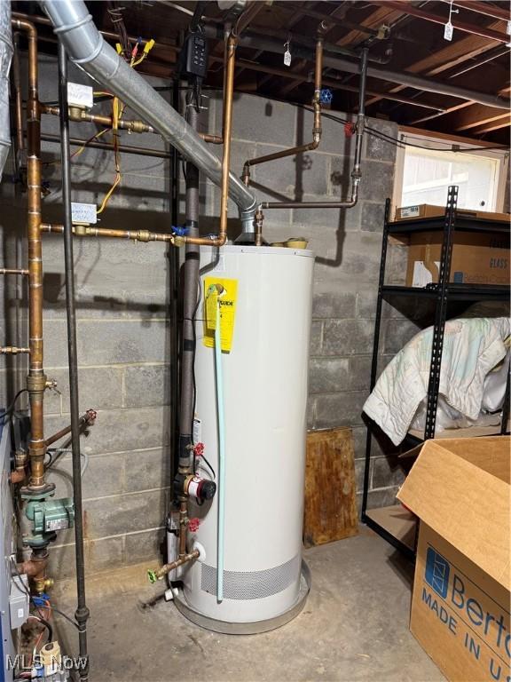 3726 Silvieus St, Ashtabula, OH 44004 - utilities with water heater