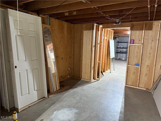 3726 Silvieus St, Ashtabula, OH 44004 - view of unfinished below grade area