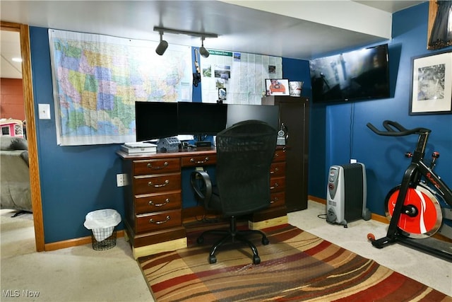 2847 Selkirk Bush Rd SW, Warren, OH 44481 - office area with carpet floors