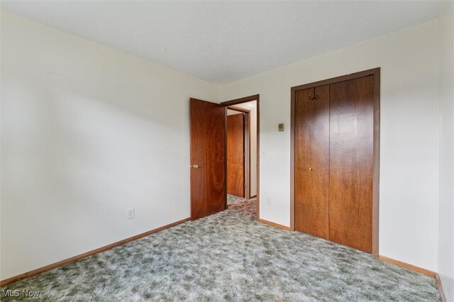 3917 Oxford Dr, Lorain, OH 44053 - unfurnished bedroom featuring carpet and a closet