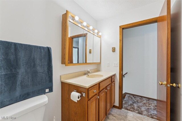 3917 Oxford Dr, Lorain, OH 44053 - bathroom with vanity and toilet