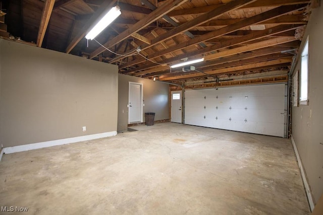 4029 Minard Rd NW, Dover, OH 44622 - garage with baseboards