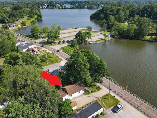 935 Portage Lakes Dr, Coventry Township, OH 44319 - aerial overview of property's location featuring a large body of water