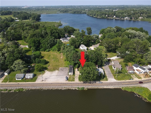 935 Portage Lakes Dr, Coventry Township, OH 44319 - aerial overview of property's location with a large body of water