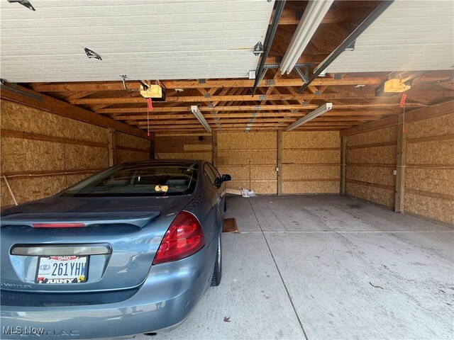 3022 Heatherbrae Dr, Poland, OH 44514 - garage with a garage door opener