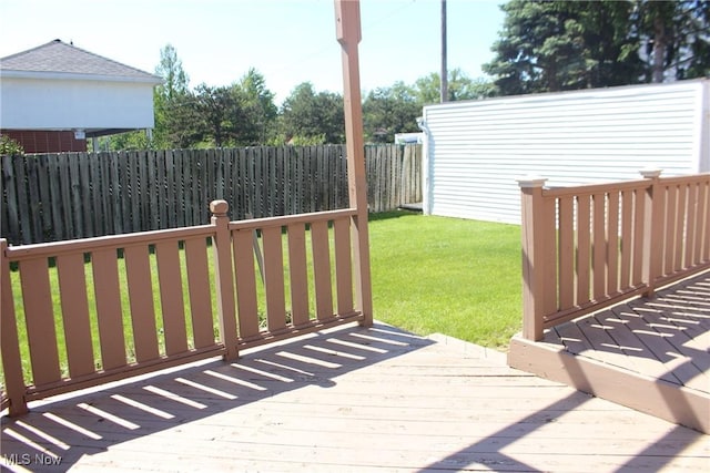 230 E 242nd St, Euclid, OH 44123 - view of wooden terrace