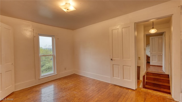 59590 Vocational Rd, Byesville, OH 43723 - empty room with hardwood / wood-style floors and baseboards