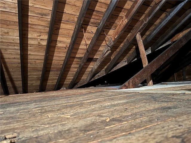 1803 Stillwagon Rd, Warren, OH 44484 - view of attic