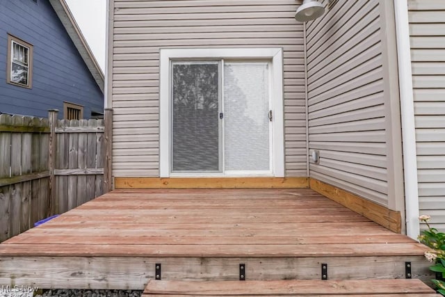 1004 Clarendon Ave SW, Canton, OH 44710 - view of deck