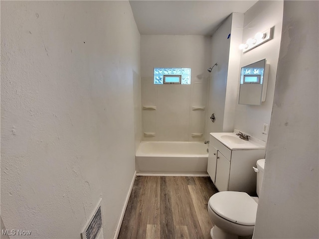 1825 Lakeview Rd, East Cleveland, OH 44112 - bathroom with vanity, wood finished floors, and  shower combination