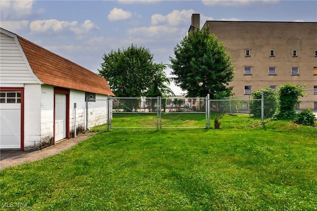 125 N Arlington Ave, Niles, OH 44446 - view of yard with a garage and an outdoor structure