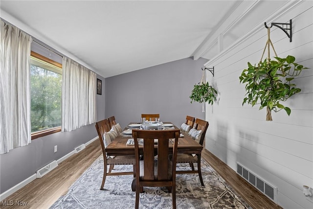 321 Stuart St NW, Lehigh Twp, OH 44646 - dining space with wood finished floors and baseboards