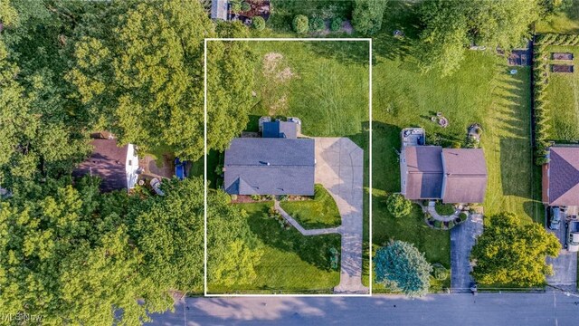321 Stuart St NW, Lehigh Twp, OH 44646 - aerial view of property's location featuring property parcel outlined