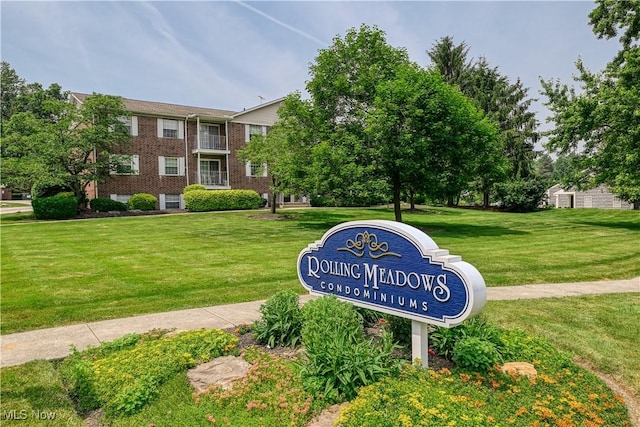 10790 Ravenna Rd Unit 302, Twinsburg, OH 44087 - community sign featuring a lawn