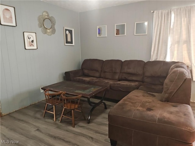 3211 Latimer Ave, Ashtabula, OH 44004 - living room featuring wood finished floors