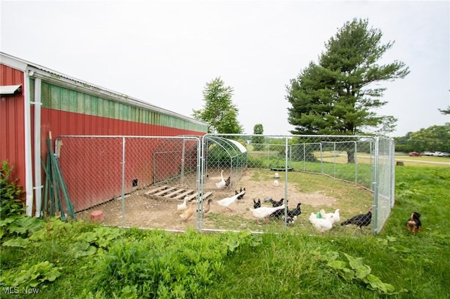 4896 High Hill Rd, Cambridge, OH 43725 - view of yard featuring an outbuilding