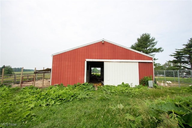 4896 High Hill Rd, Cambridge, OH 43725 - view of pole building