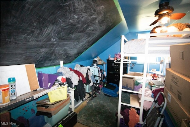 4896 High Hill Rd, Cambridge, OH 43725 - bedroom featuring lofted ceiling
