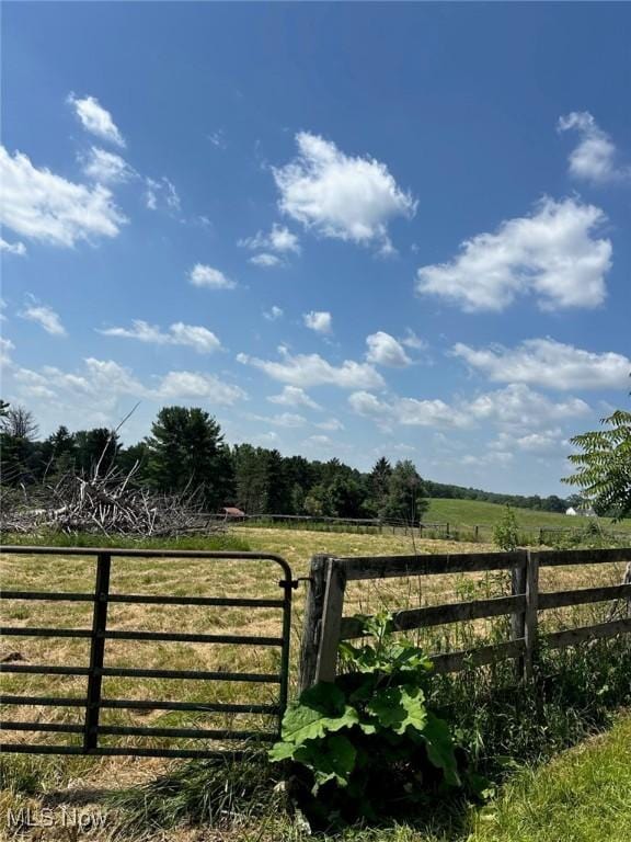 4896 High Hill Rd, Cambridge, OH 43725 - gate with a view of countryside