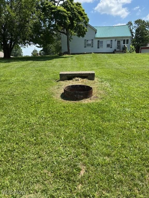 4896 High Hill Rd, Cambridge, OH 43725 - view of grassy yard