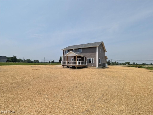 41861 State Route 303, Lagrange, OH 44050 - view of front of property featuring a deck
