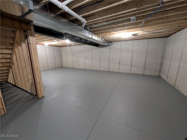 41861 State Route 303, Lagrange, OH 44050 - view of unfinished below grade area