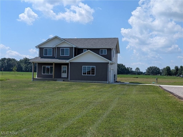 41861 State Route 303, Lagrange, OH 44050 - view of front of property with a front lawn and covered porch