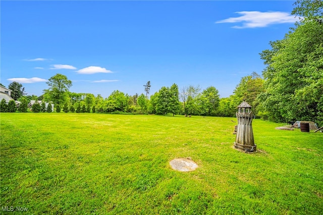 6835 Sidley Rd, Thompson, OH 44086 - view of grassy yard