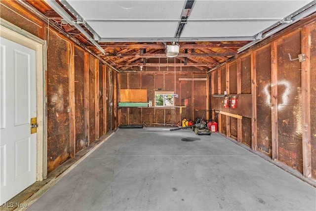 1530 Franklin Ave, Kent, OH 44240 - garage featuring a garage door opener