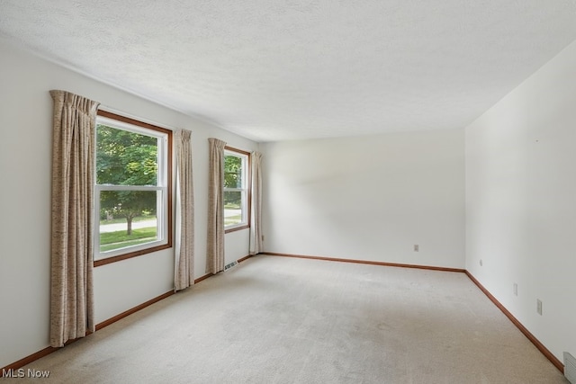 450 S Walnut St, Ravenna, OH 44266 - empty room featuring light colored carpet and a textured ceiling