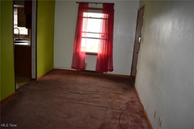 227 Greeley Ln, Youngstown, OH 44505 - unfurnished room with carpet floors