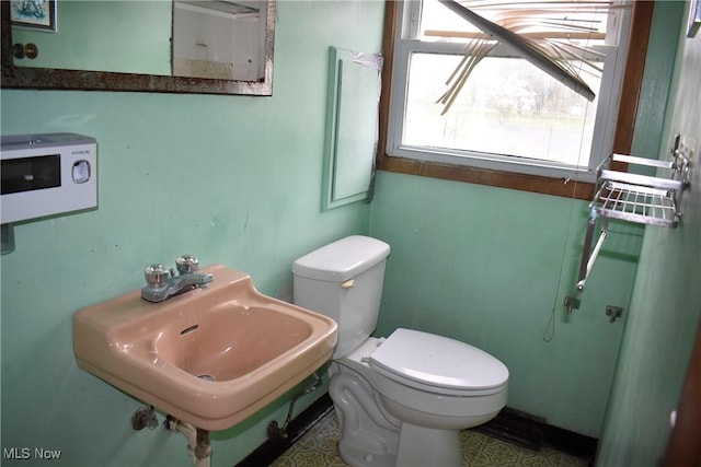227 Greeley Ln, Youngstown, OH 44505 - bathroom with toilet and a sink