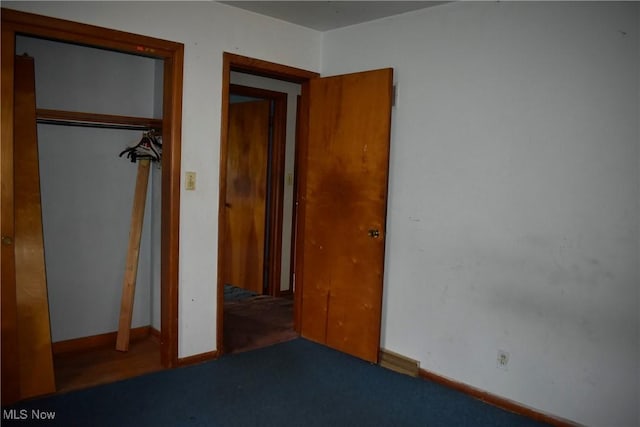 227 Greeley Ln, Youngstown, OH 44505 - unfurnished bedroom with carpet flooring and a closet