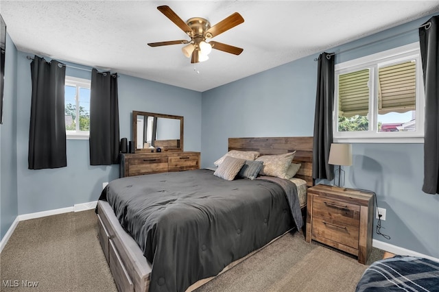 233 E 305th St, Willowick, OH 44095 - carpeted bedroom featuring baseboards and ceiling fan