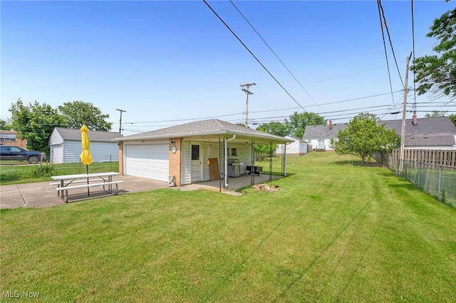 233 E 305th St, Willowick, OH 44095 - view of yard with a garage