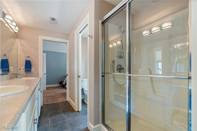 30 E Mohawk Dr, Malvern, OH 44644 - full bath with double vanity and a shower stall