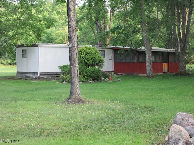 4455 Buck Run, Linesville, PA 16424 - view of green lawn
