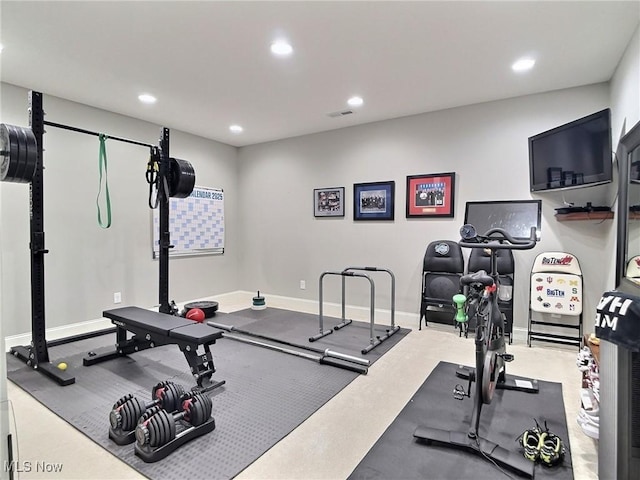 3179 Merion Ct, Westlake, OH 44145 - workout room with recessed lighting