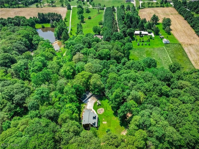 15961 Terramont St NE, Minerva, OH 44657 - aerial view of property and surrounding area featuring rural landscape and a nearby body of water