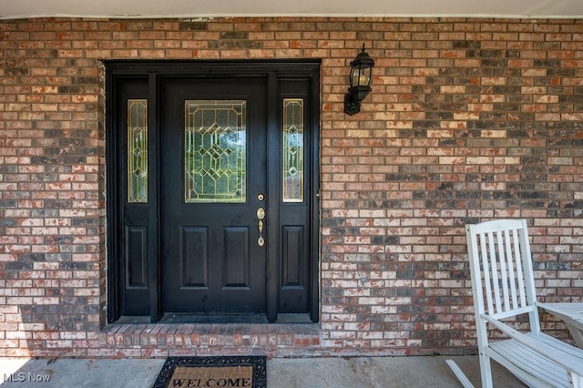 106 Wedgewood Dr, Parkersburg, WV 26104 - view of exterior entry with brick siding