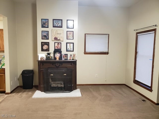 812 W W, Elyria, OH 44035 - living area featuring carpet flooring