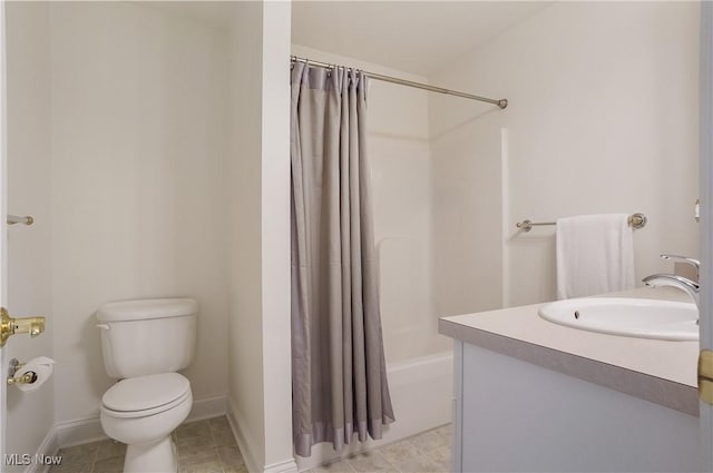 1288 Windward Ln, Kent, OH 44240 - full bathroom featuring vanity and shower / bath combo