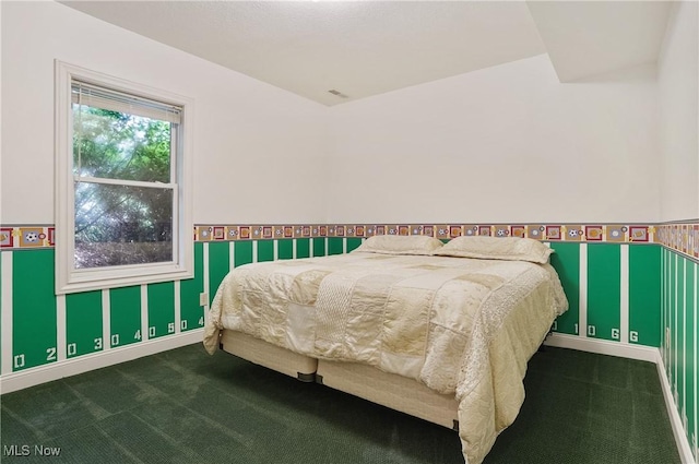 1288 Windward Ln, Kent, OH 44240 - carpeted bedroom featuring a wainscoted wall