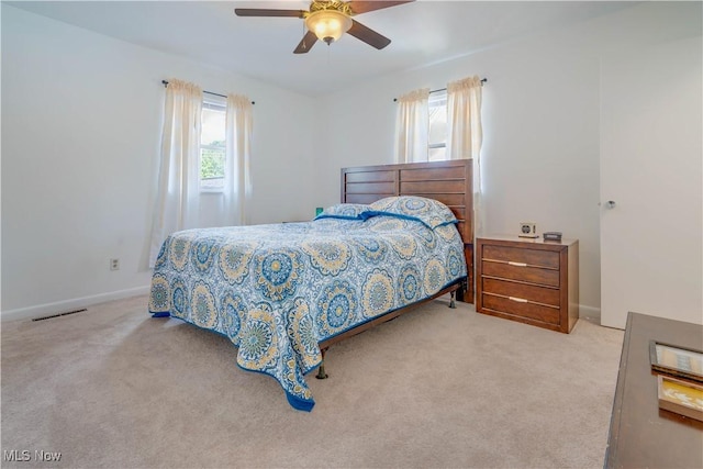 1701 19th Ave, Parkersburg, WV 26101 - bedroom featuring carpet floors and ceiling fan