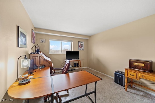 2112 Acacia Park Dr Unit 524, Lyndhurst, OH 44124 - carpeted home office with baseboards